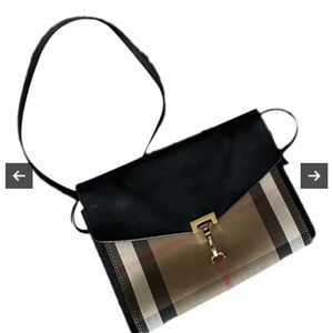 Burberry Macken Crossbody Bag-Black